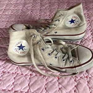 Converse All Star high tops in white